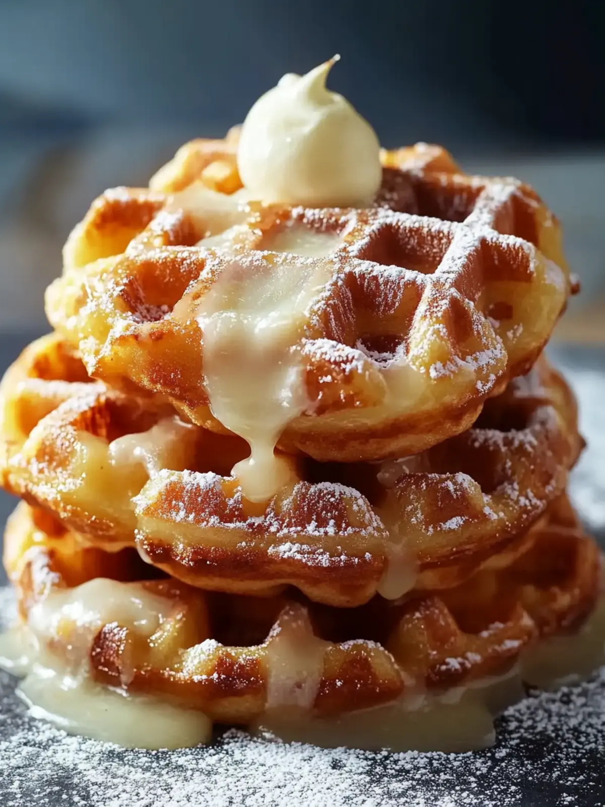Delicious Apple Fritter Waffle Donuts for Cozy Mornings 2 Apple Fritter Waffle Donuts