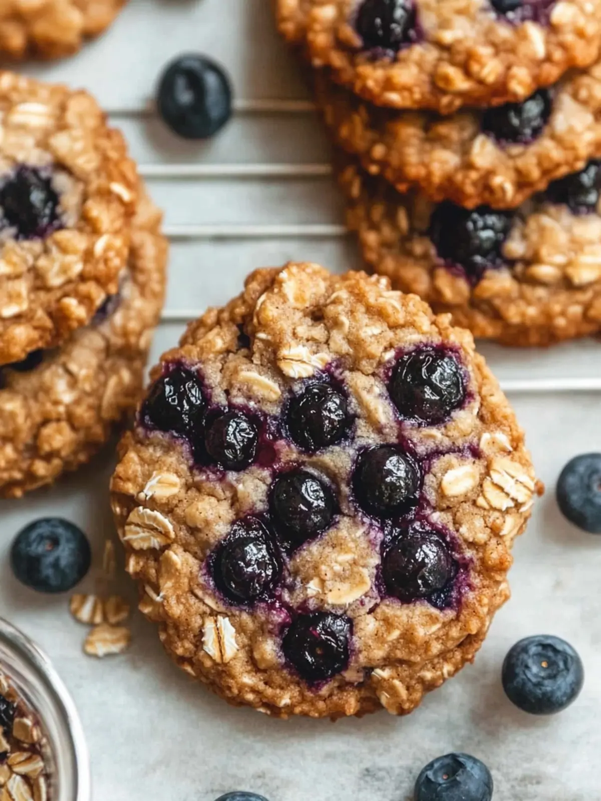 Blueberry Oatmeal Cookies for a Deliciously Healthy Start 2 Blueberry Oatmeal Cookies