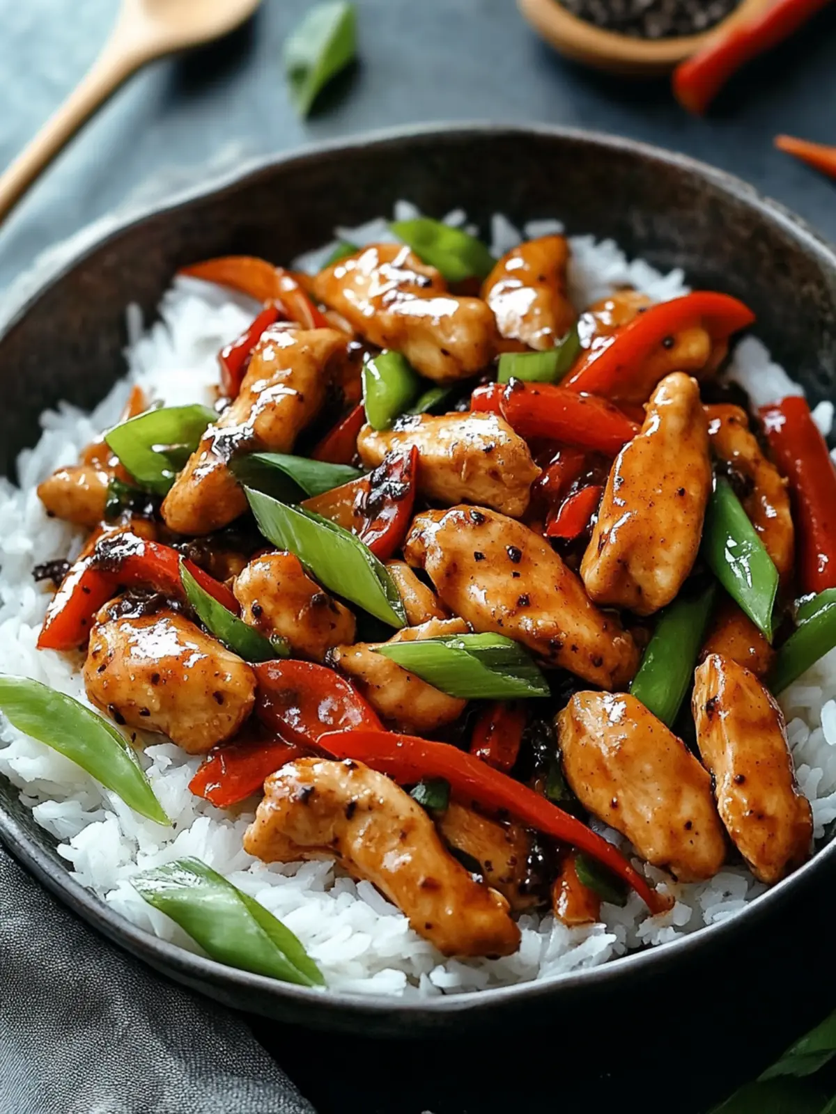 Tasty Spicy Black Pepper Chicken Stir-Fry Ready in 30 Minutes 5 Spicy Black Pepper Chicken Stir-Fry