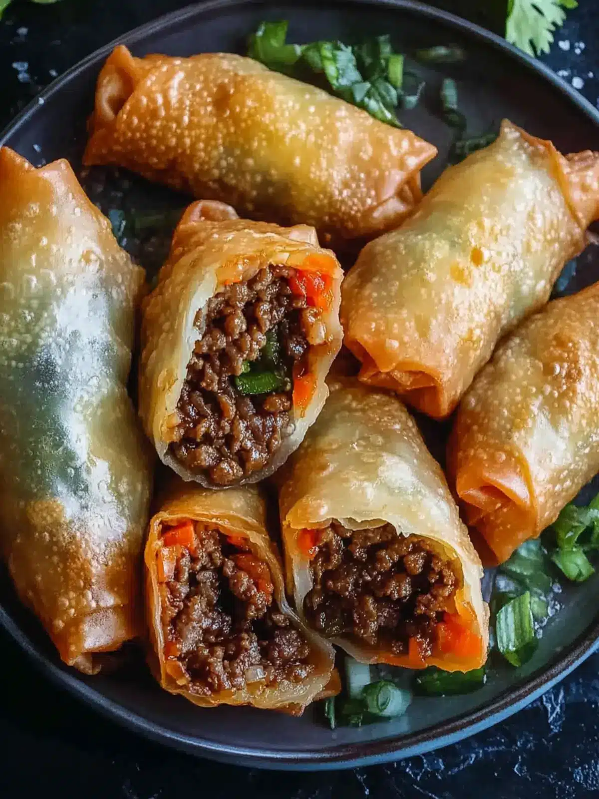 Delicious Korean Ground Beef Egg Rolls You Must Try Today 4 Korean Ground Beef Egg Rolls