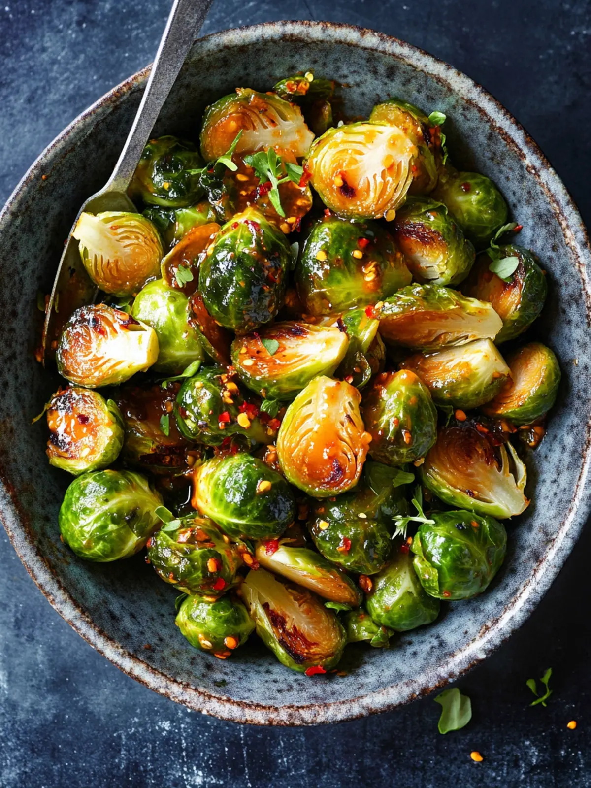 Sriracha Sweet Chili Brussels Sprouts for an Irresistible Crunch 3 Sriracha Sweet Chili Brussels Sprouts