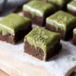 Delightful Matcha Mochi Brownies w/ Matcha Ganache Bliss 9 Matcha Mochi Brownies w/ Matcha Ganache