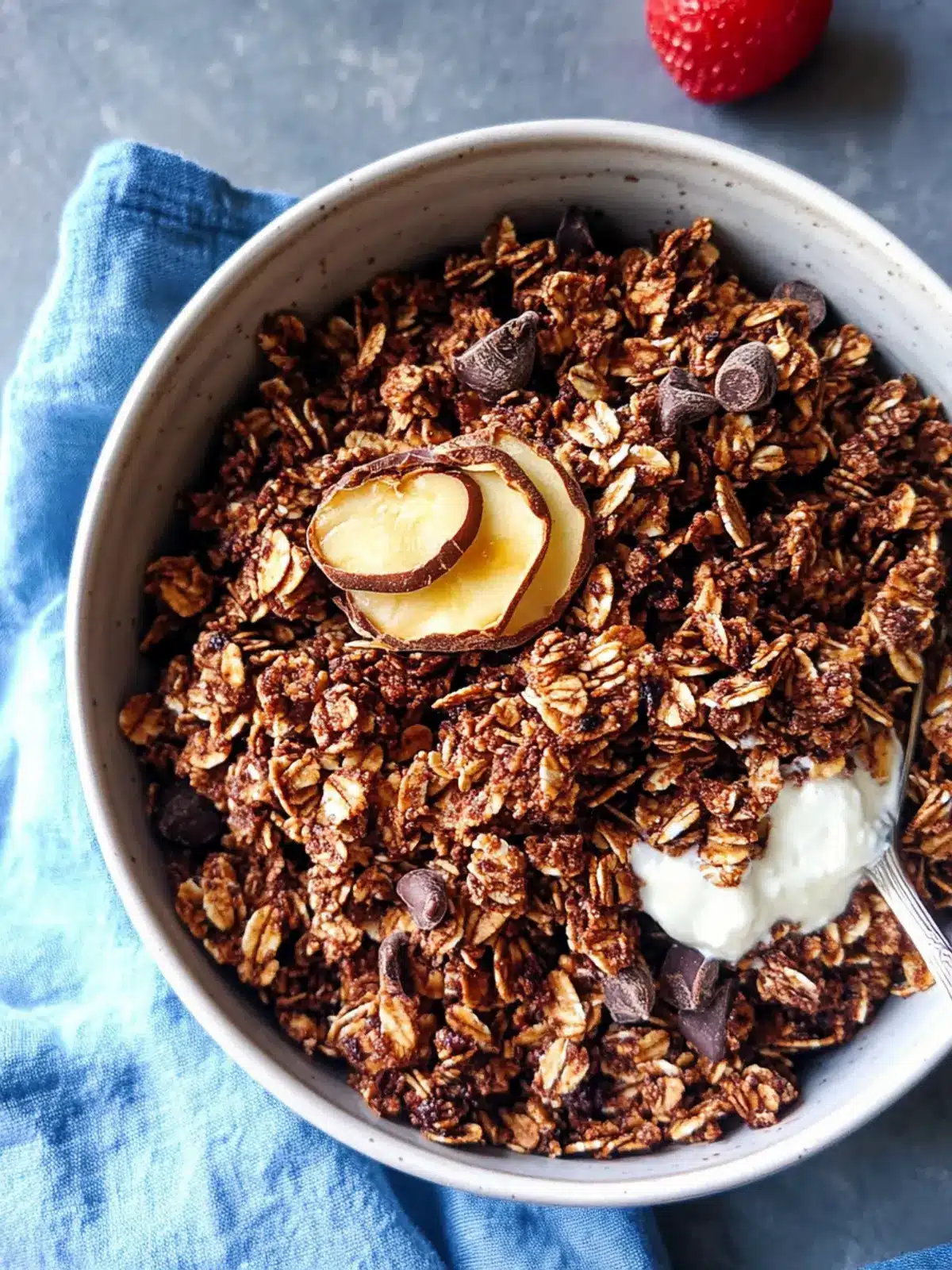 Homemade Chocolate Granola for Irresistible Breakfast Bliss 5 Homemade Chocolate Granola