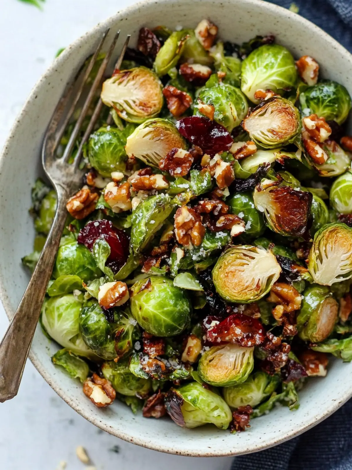 Easy Roasted Brussels Sprout Salad with Maple Balsamic Magic 5 Easy Roasted Brussels Sprout Salad with Maple Balsamic Dressing