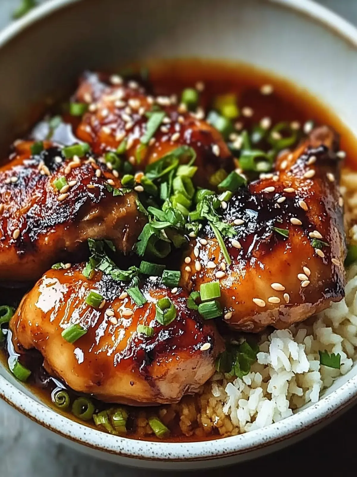 Flavorful Caramelised Soy Chicken Over Jasmine Rice Delight 5 Flavorful Caramelised Soy Chicken