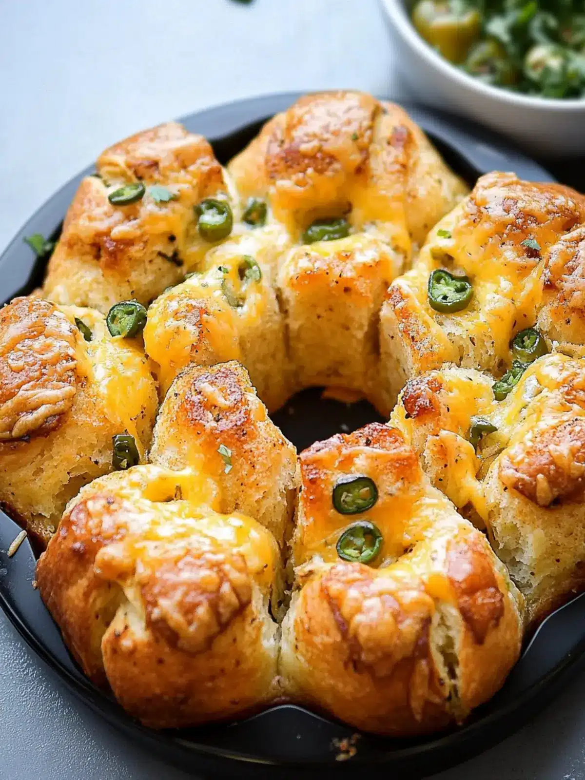 Jalapeno Cheese Monkey Bread: Irresistibly Cheesy Goodness 2 Jalapeno Cheese Monkey Bread
