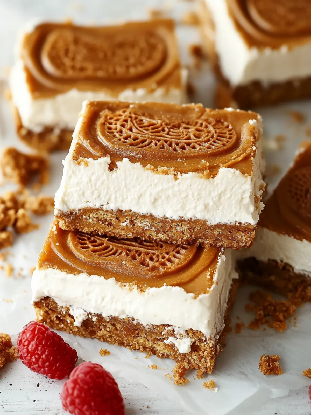 Decadent No-Bake Biscoff Cheesecake Bars You’ll Love 5 No-Bake Biscoff Cheesecake Bars