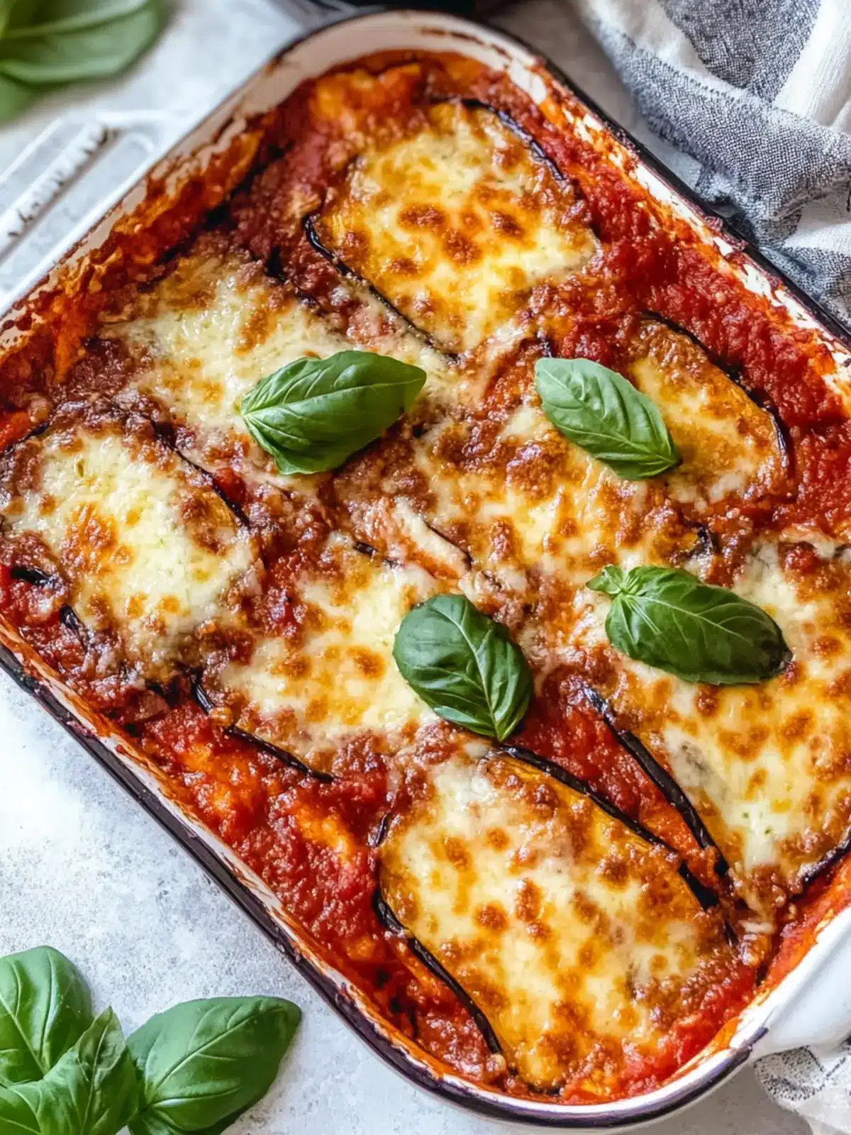 Savory Eggplant Parmigiana: A Taste of Italy at Home 4 Eggplant Parmigiana
