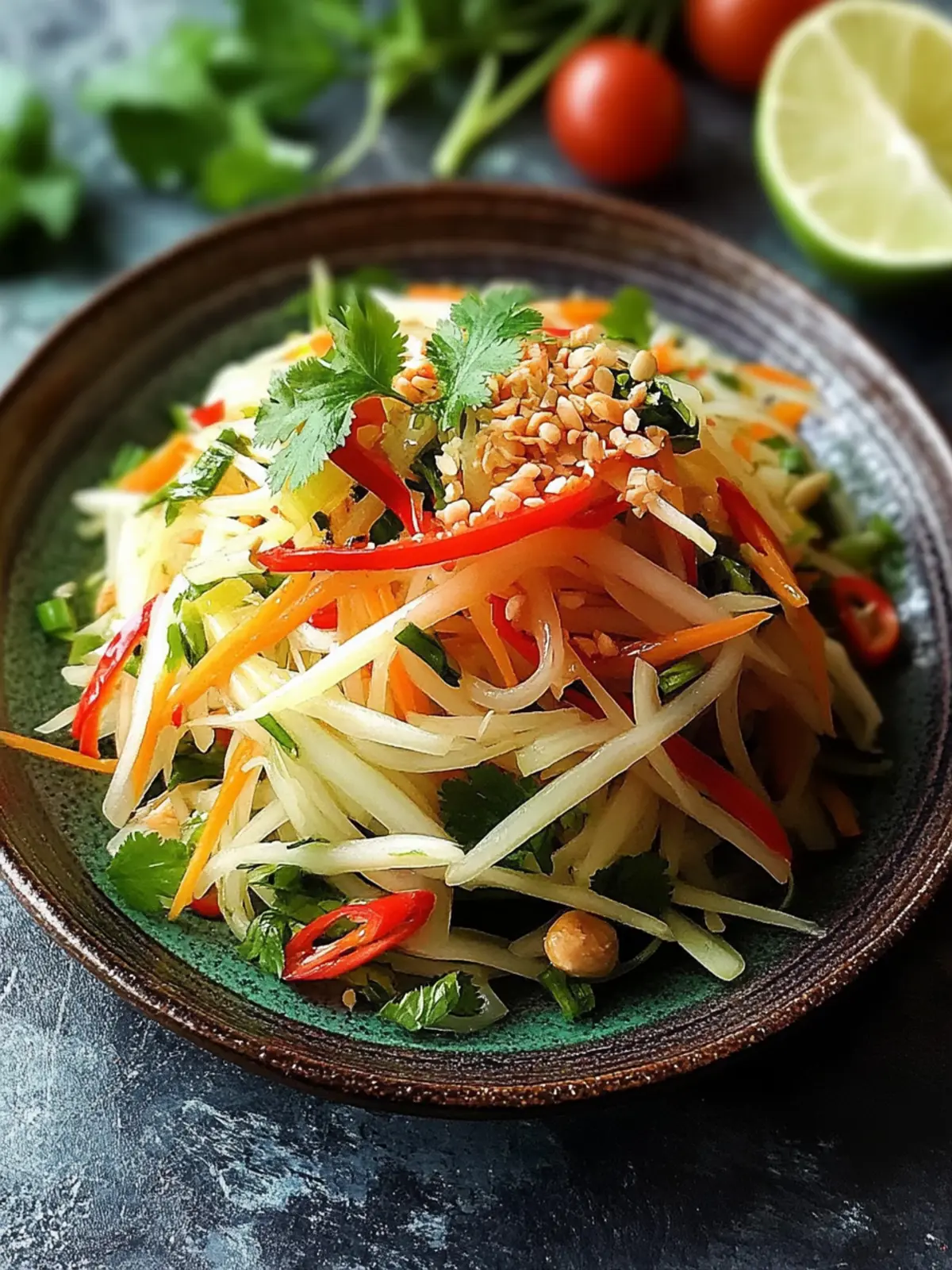 Vibrant Vietnamese Papaya Salad: Fresh Flavor in Every Bite 4 Vietnamese Papaya Salad