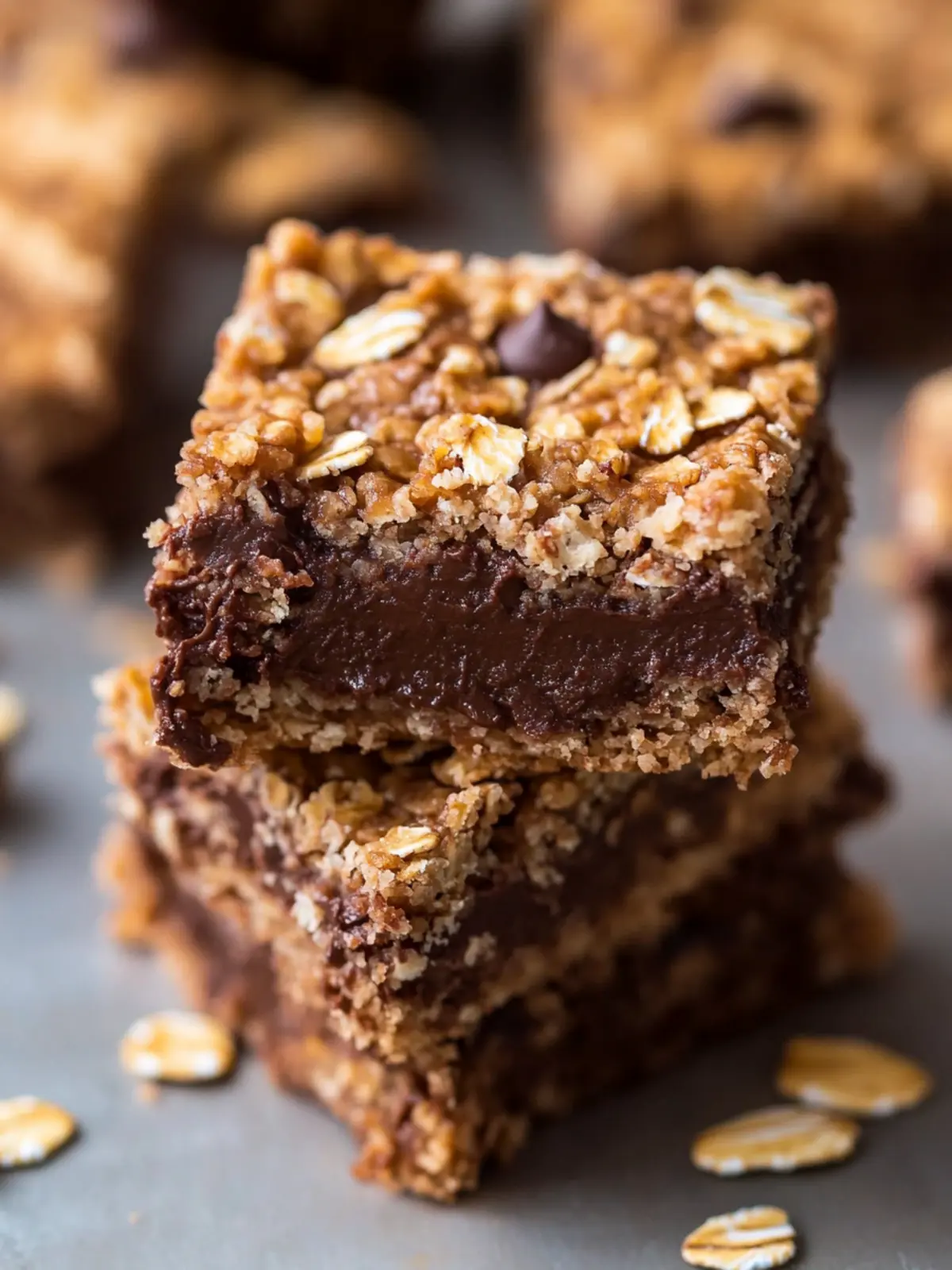 Delicious Nutella Oatmeal Bars You'll Love to Bake at Home 2 Nutella Oatmeal Bars