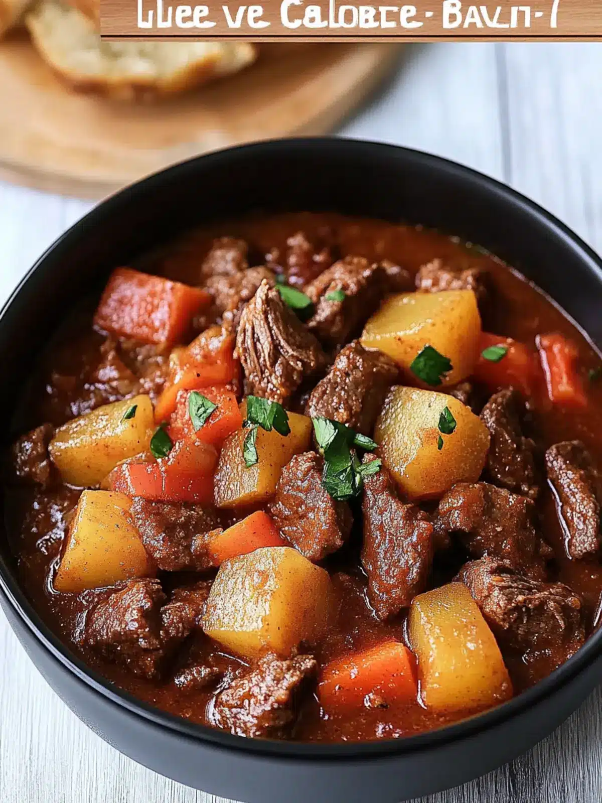 Savory Beef Caldereta Slow Cooker Recipe for Comfort Food Lovers 5 Beef Caldereta Slow Cooker (