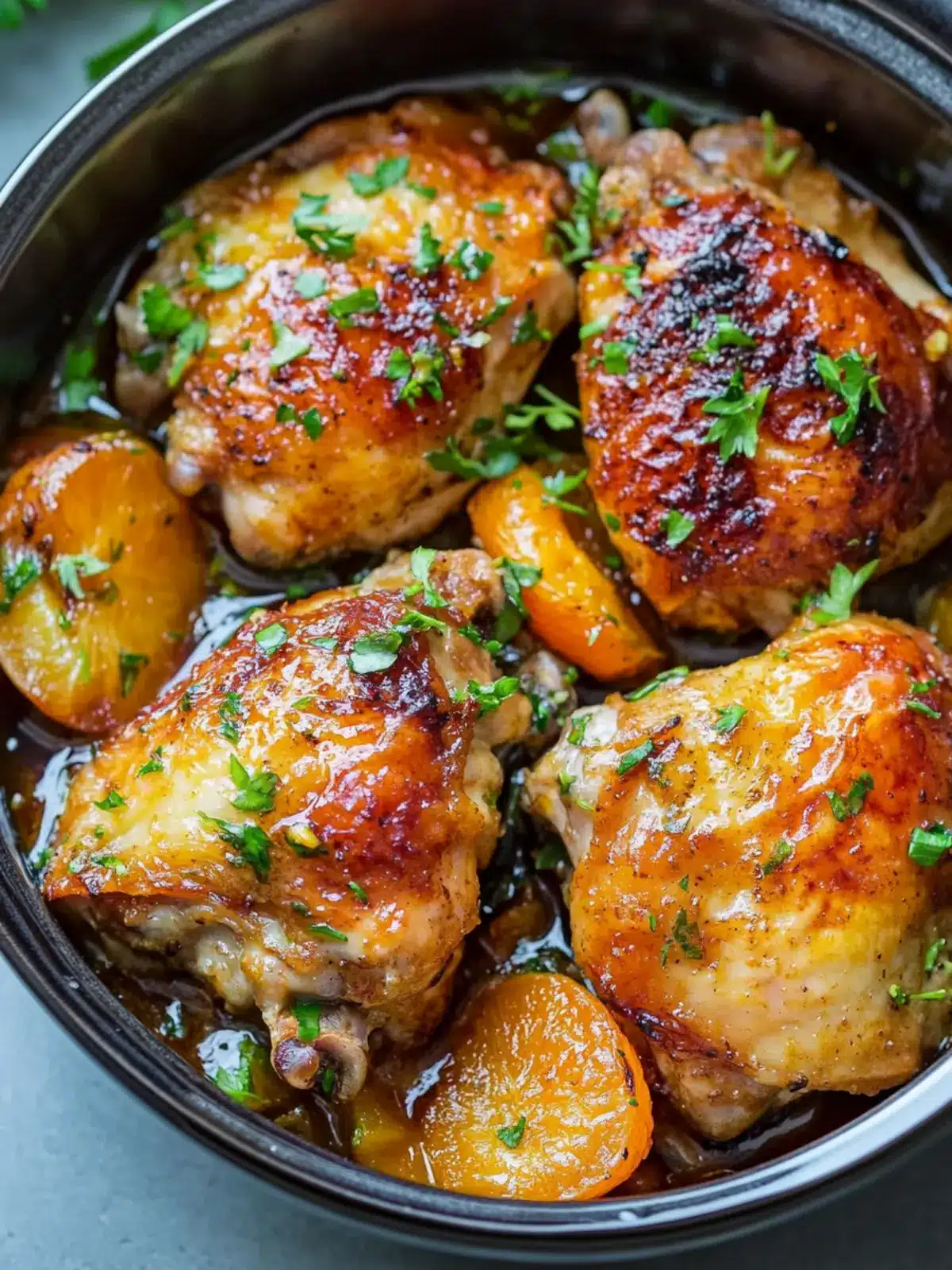 Savory Slow Cooker Apricot Chicken for Effortless Meals 4 SLOW COOKER APRICOT CHICKEN