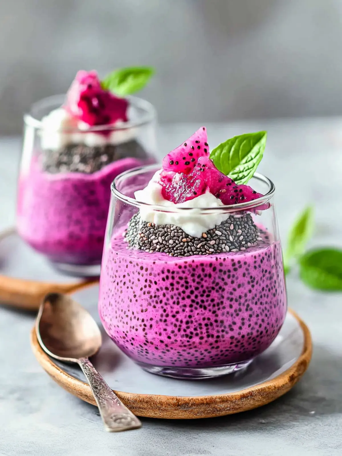 Delicious Dragon Fruit Chia Pudding for a Refreshing Snack 5 Dragon Fruit Chia Pudding