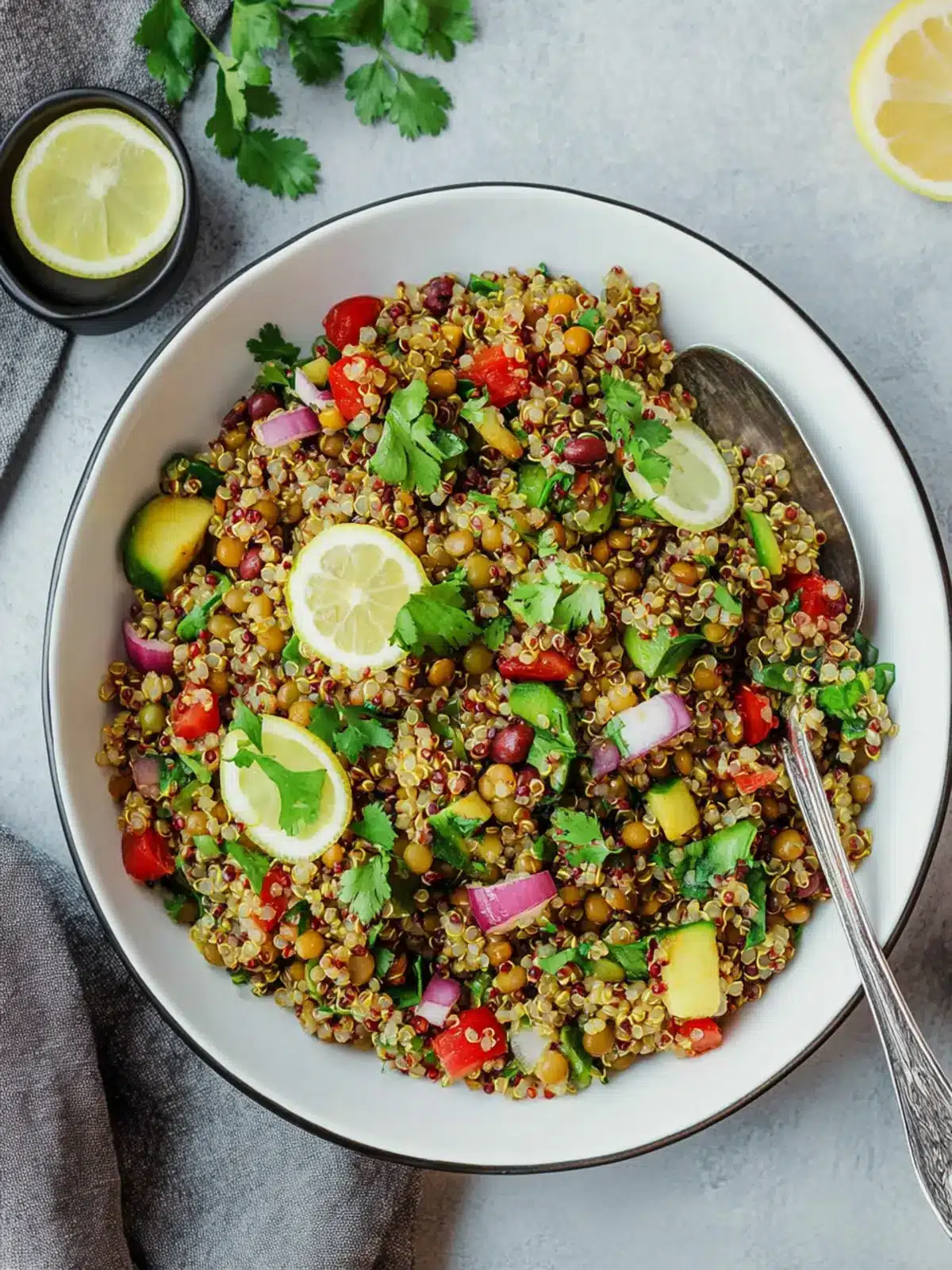 One-Pot Sweet & Spiced Quinoa Lentil Salad You’ll Love 2 One-Pot Sweet & Spiced Quinoa Lentil Salad
