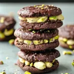 Irresistible Chocolate-Pistachio Sandwich Cookies You'll Love 6 Chocolate-Pistachio Sandwich Cookies