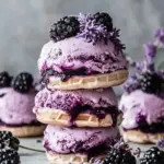 Indulge in Blackberry Lavender Ice Cream Sandwiches Today 10 Blackberry Lavender Ice Cream Sandwiches