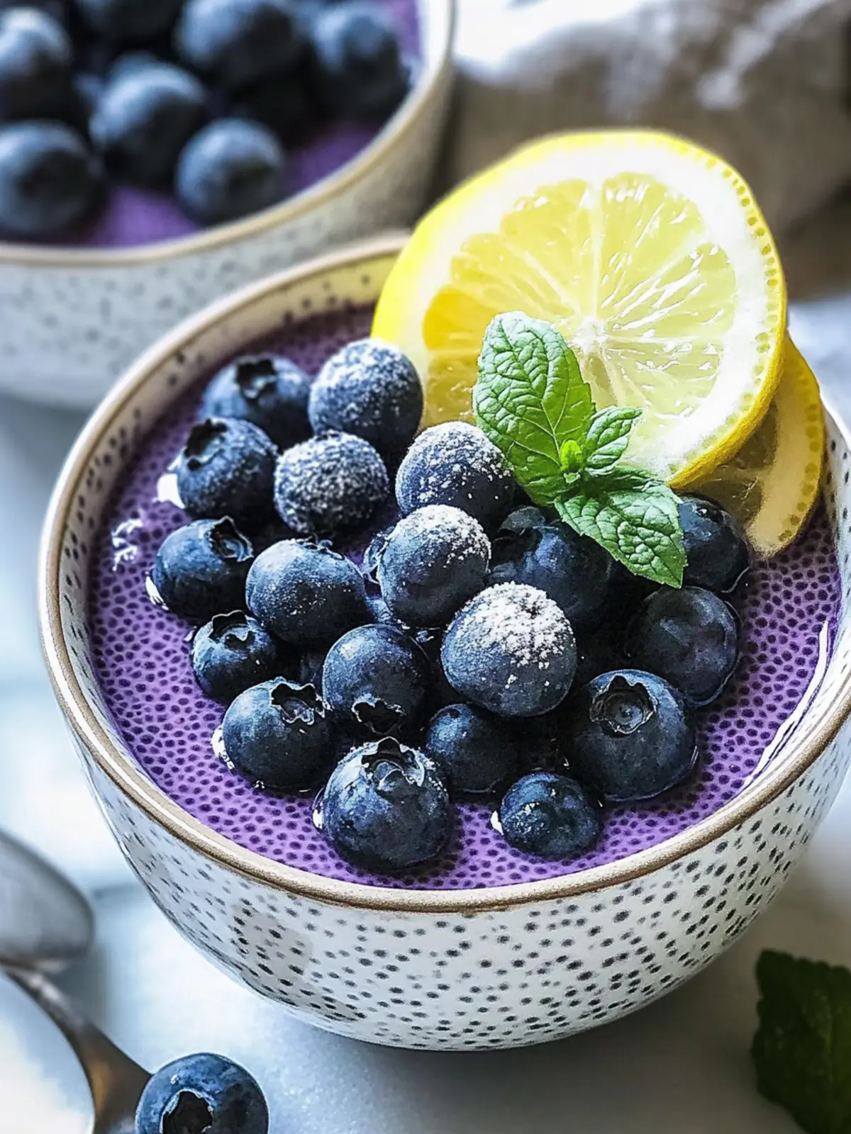 Delicious Lemon Blueberry Chia Pudding for a Refreshing Treat 3 Lemon Blueberry Chia Pudding