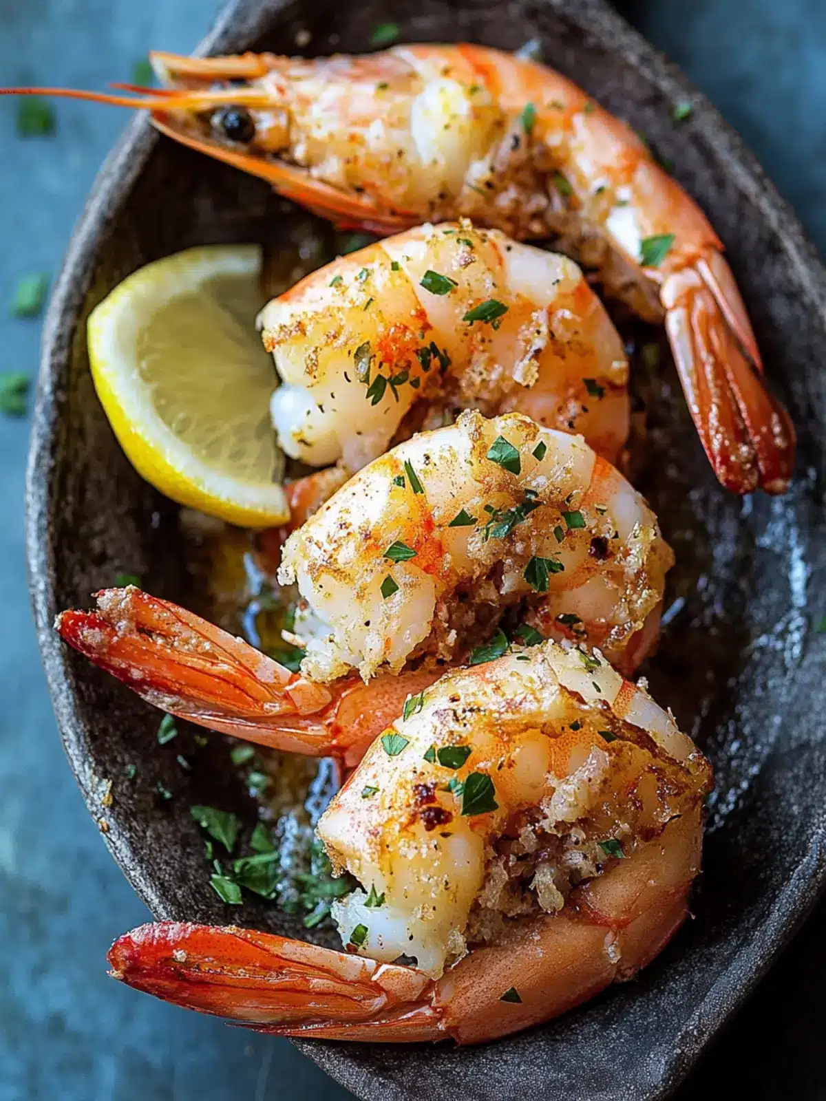 Irresistible Crab-Stuffed Jumbo Shrimp for Seafood Lovers 3 Crab-Stuffed Jumbo Shrimp
