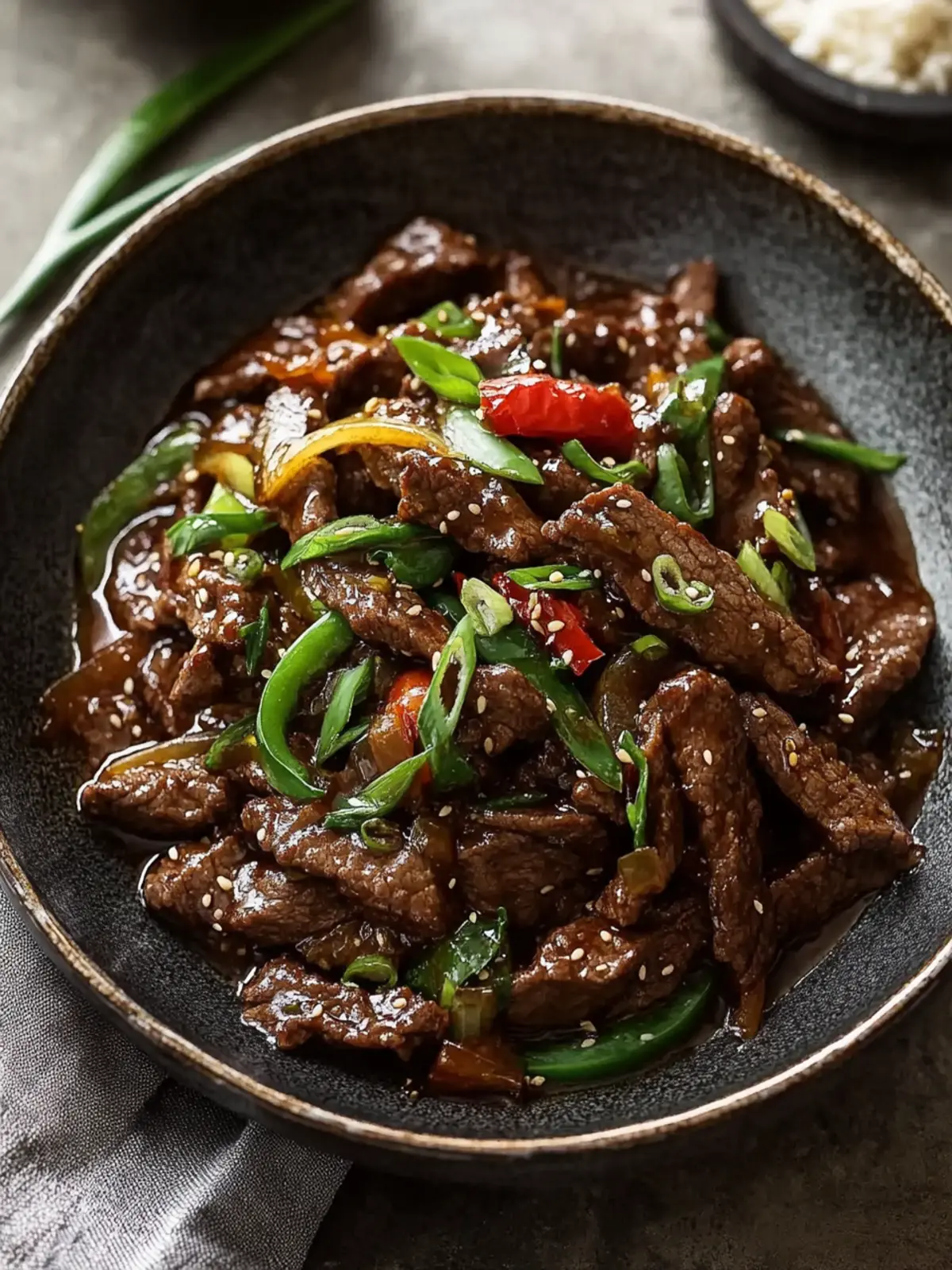 Sweet and Spicy Beef Stir Fry with Honey Pepper Sauce Delight 3 Beef Stir Fry with Honey Pepper Sauce