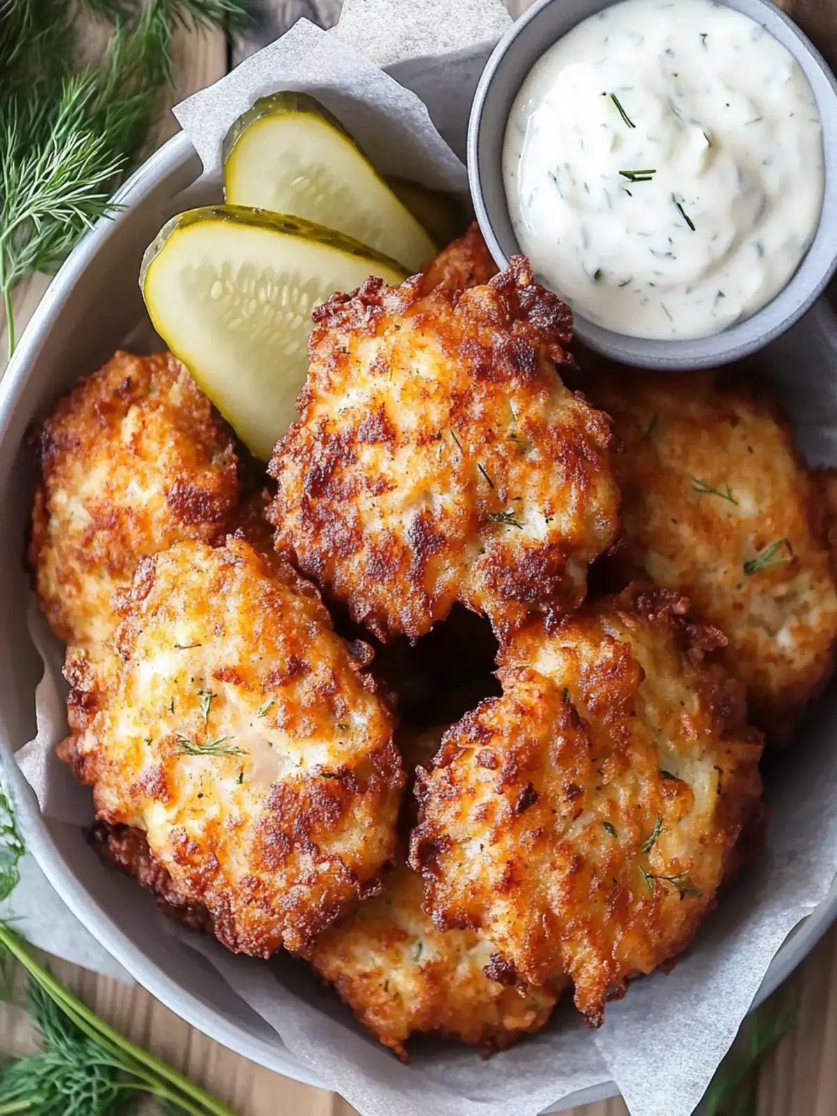 Dill Pickle Chicken Fritters for a Crispy, Flavorful Twist 5 Dill Pickle Chicken Fritters