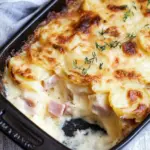 Creamy Scalloped Potatoes with Ham and Cheese Delight 6 Scalloped Potatoes with Ham and Cheese