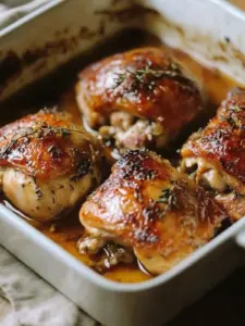 Fall-Off-the-Bone Roasted Chicken Thighs with Zesty Herbs 6 Fall-Off-the-Bone Roasted Chicken Thighs