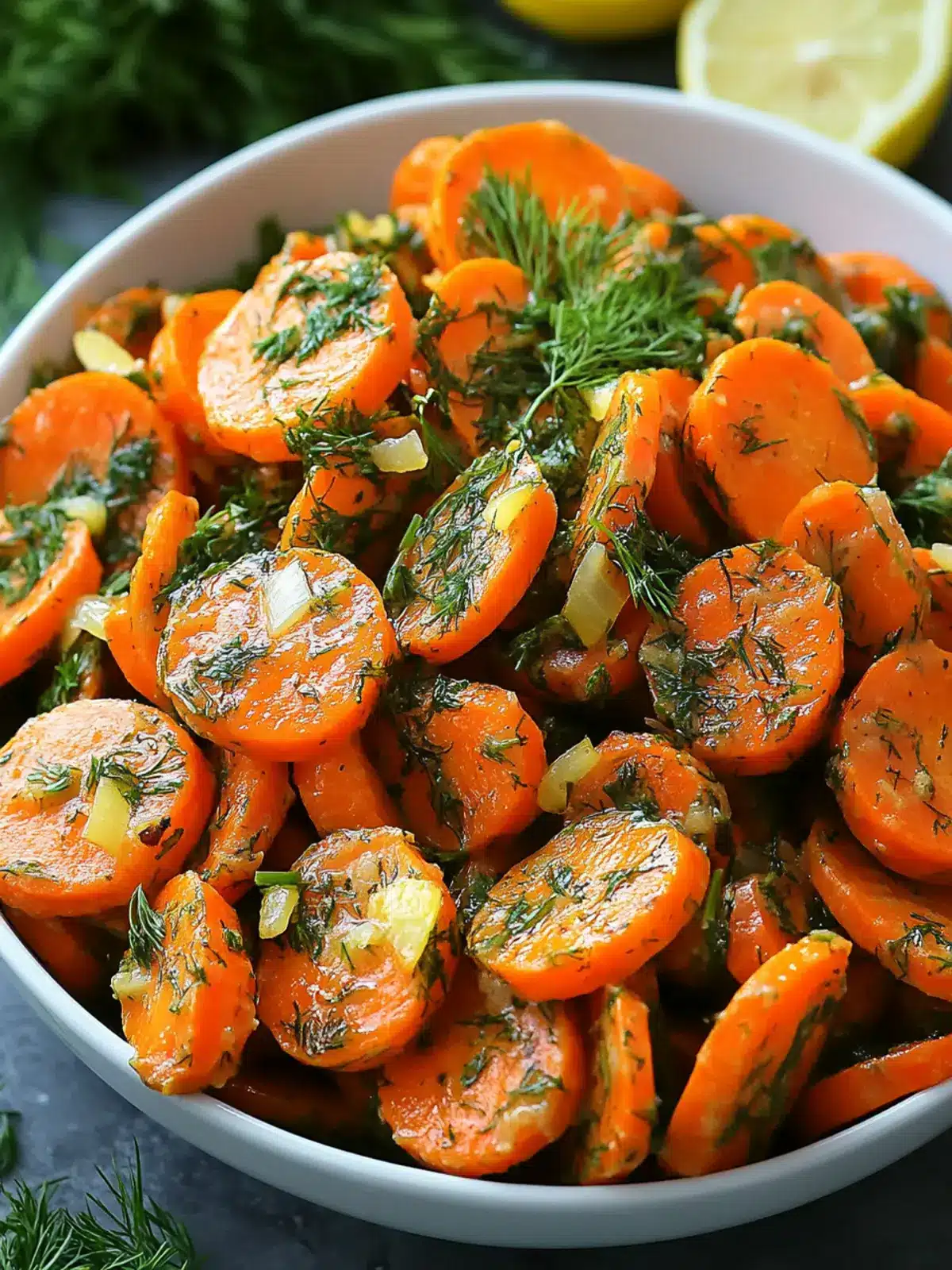 Zesty Marinated Lemon Dill Carrot Salad for Fresh Flavor Boost 2 Marinated Lemon Dill Carrot Salad