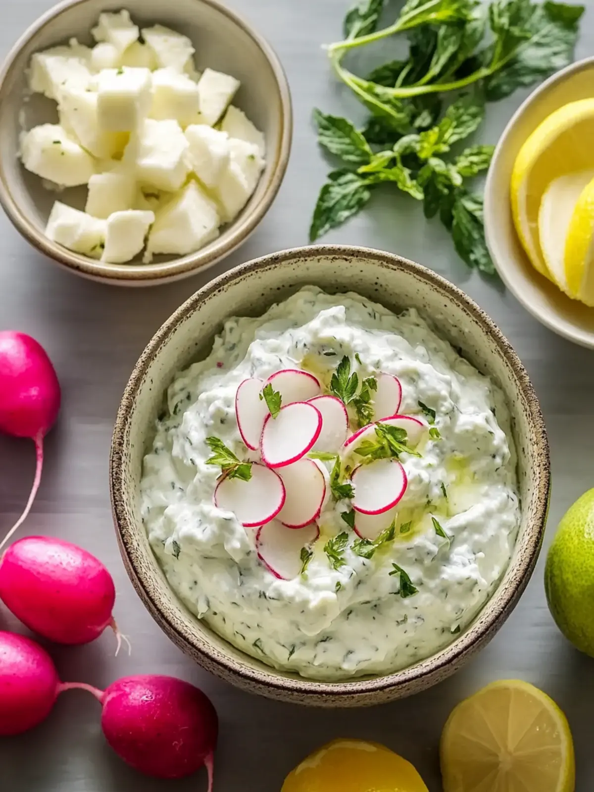 Healthy Radish Tzatziki Dip: A Refreshing Twist You’ll Love 5 Healthy Radish Tzatziki Dip