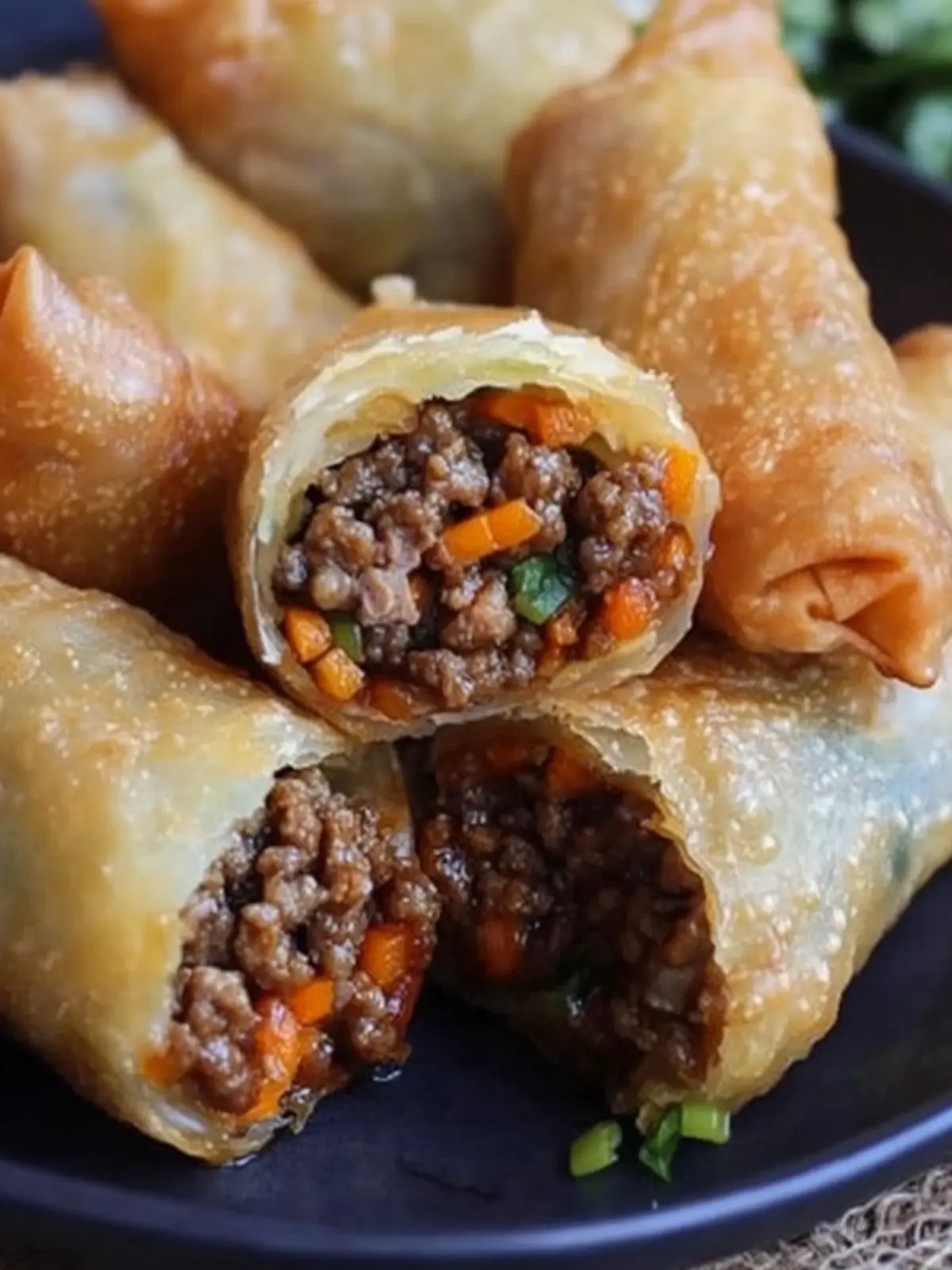 Delicious Korean Ground Beef Egg Rolls You Must Try Today 3 Korean Ground Beef Egg Rolls