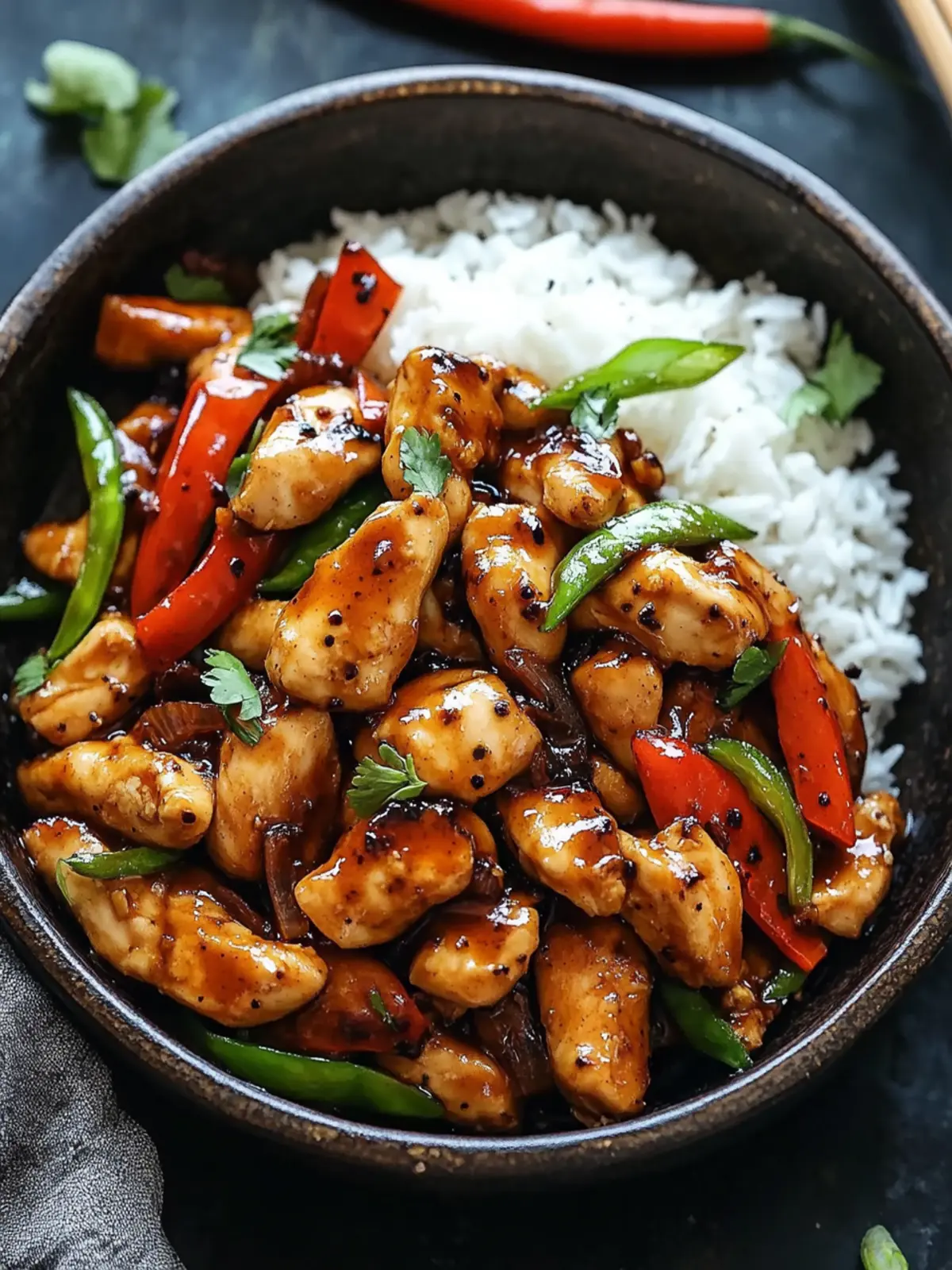 Tasty Spicy Black Pepper Chicken Stir-Fry Ready in 30 Minutes 4 Spicy Black Pepper Chicken Stir-Fry