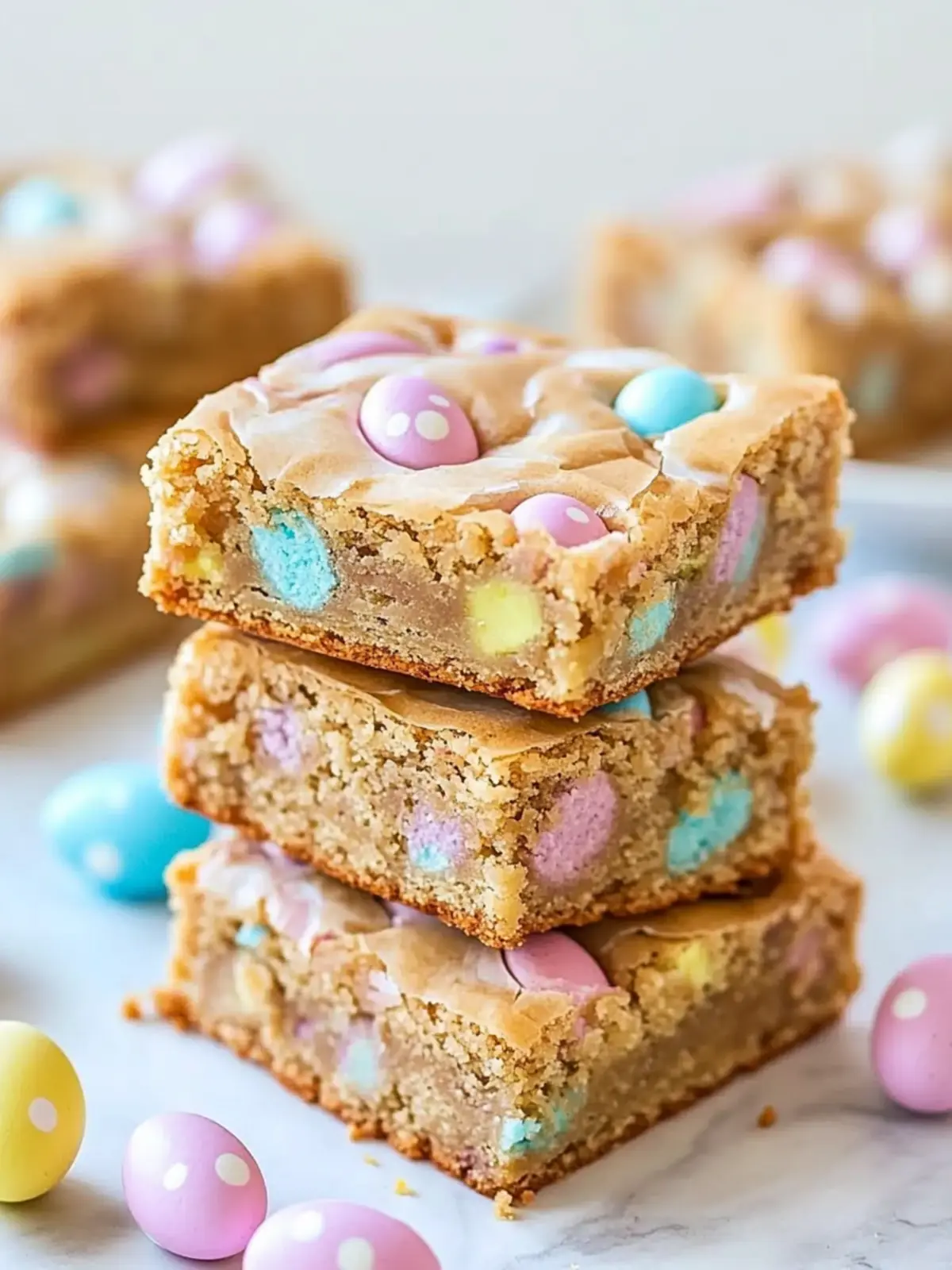 Melt-in-Your-Mouth Easter Egg Blondies for Sweet Celebrations 3 Easter Egg Blondies