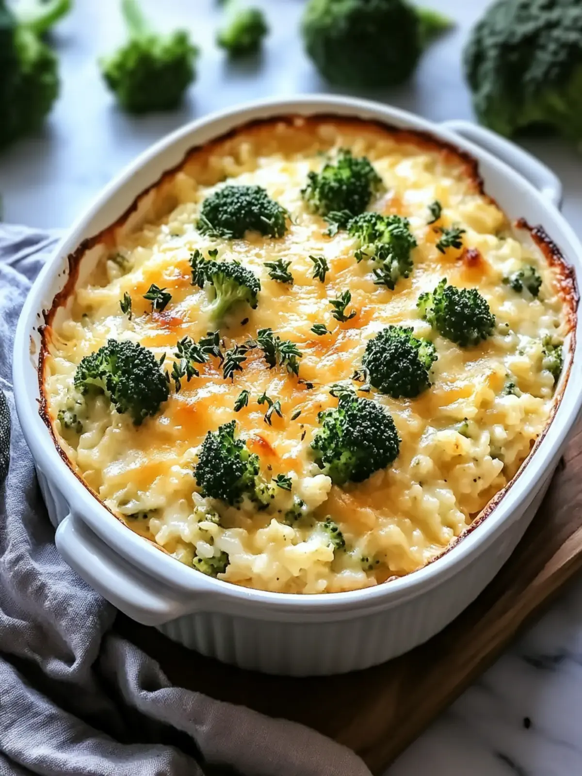 Delicious Broccoli Cheese Rice Casserole Ready in 40 Minutes 4 Broccoli Cheese Rice Casserole