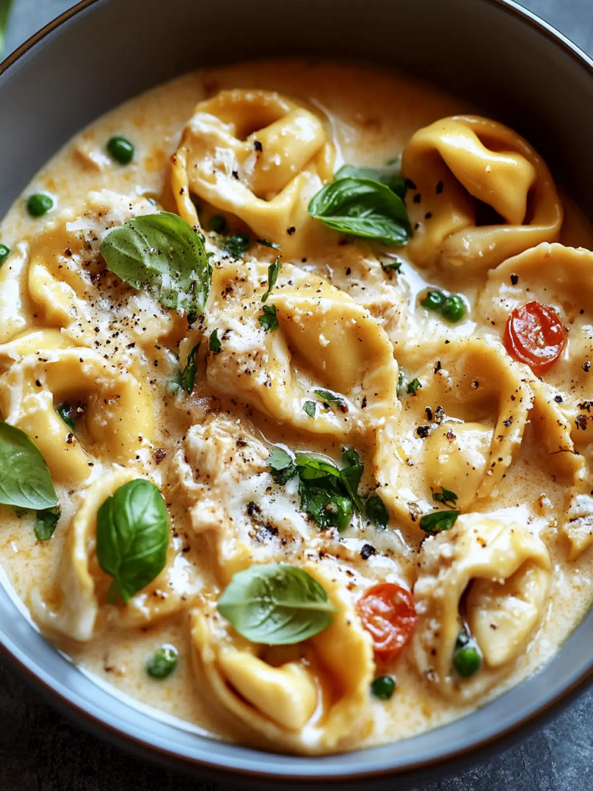 Crockpot Chicken Tortellini: Creamy Comfort in Every Bite 4 Crockpot Chicken Tortellini