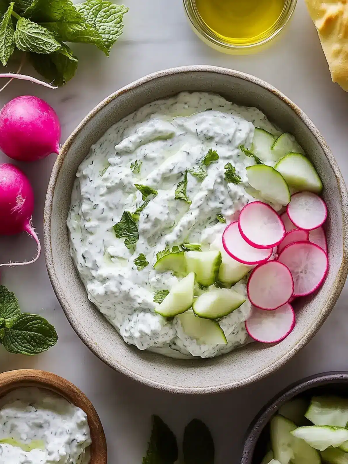 Healthy Radish Tzatziki Dip: A Refreshing Twist You’ll Love 4 Healthy Radish Tzatziki Dip