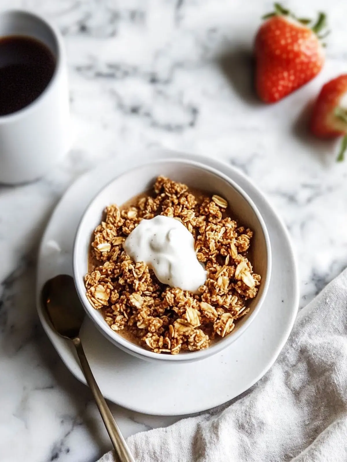 Coffee Crumble Granola: Your New Favorite Healthy Snack 4 Coffee Crumble Granola