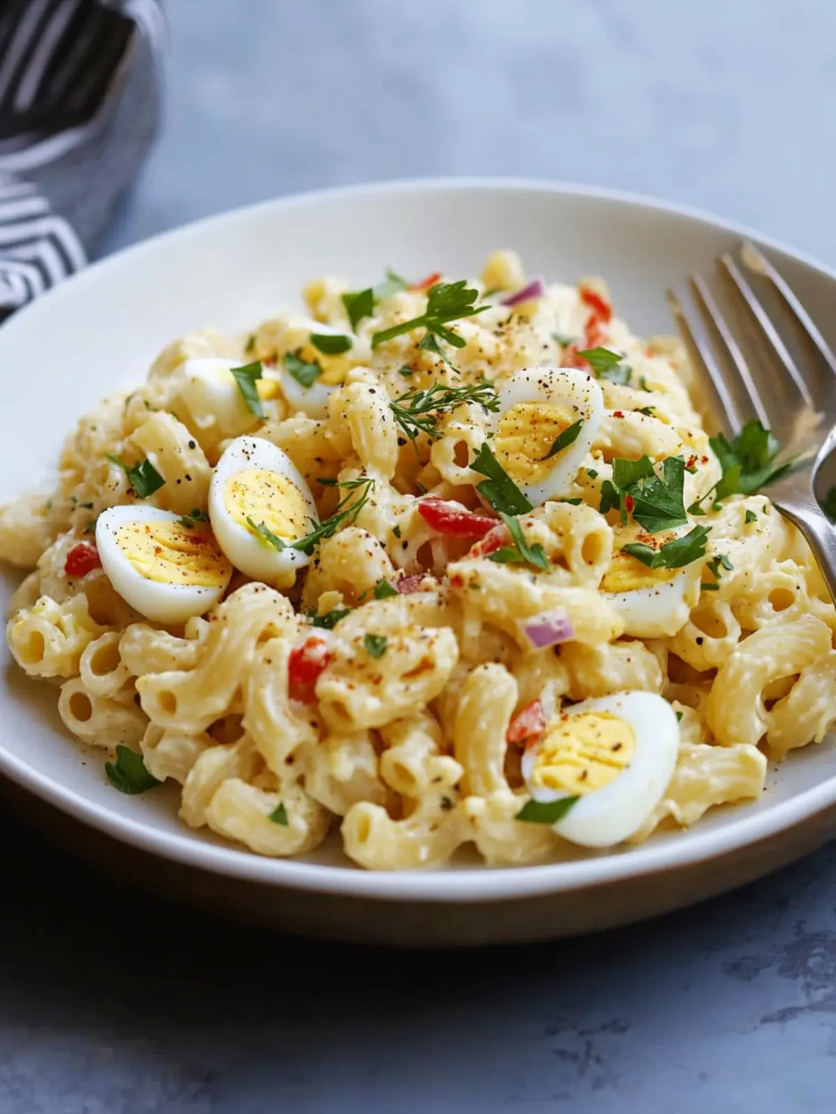 Deviled Egg Pasta Salad That Will Wow Your Taste Buds 4 Deviled Egg Pasta Salad