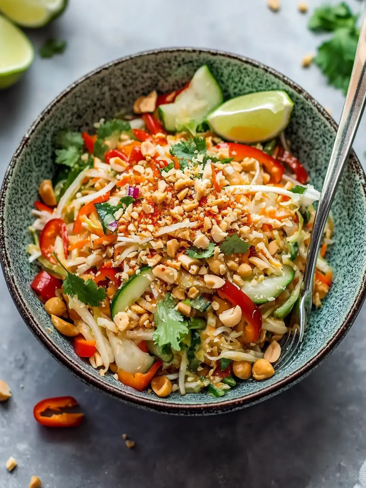 Zesty Thai Peanut Salad to Brighten Your Mealtime Magic 3 Thai Peanut Salad