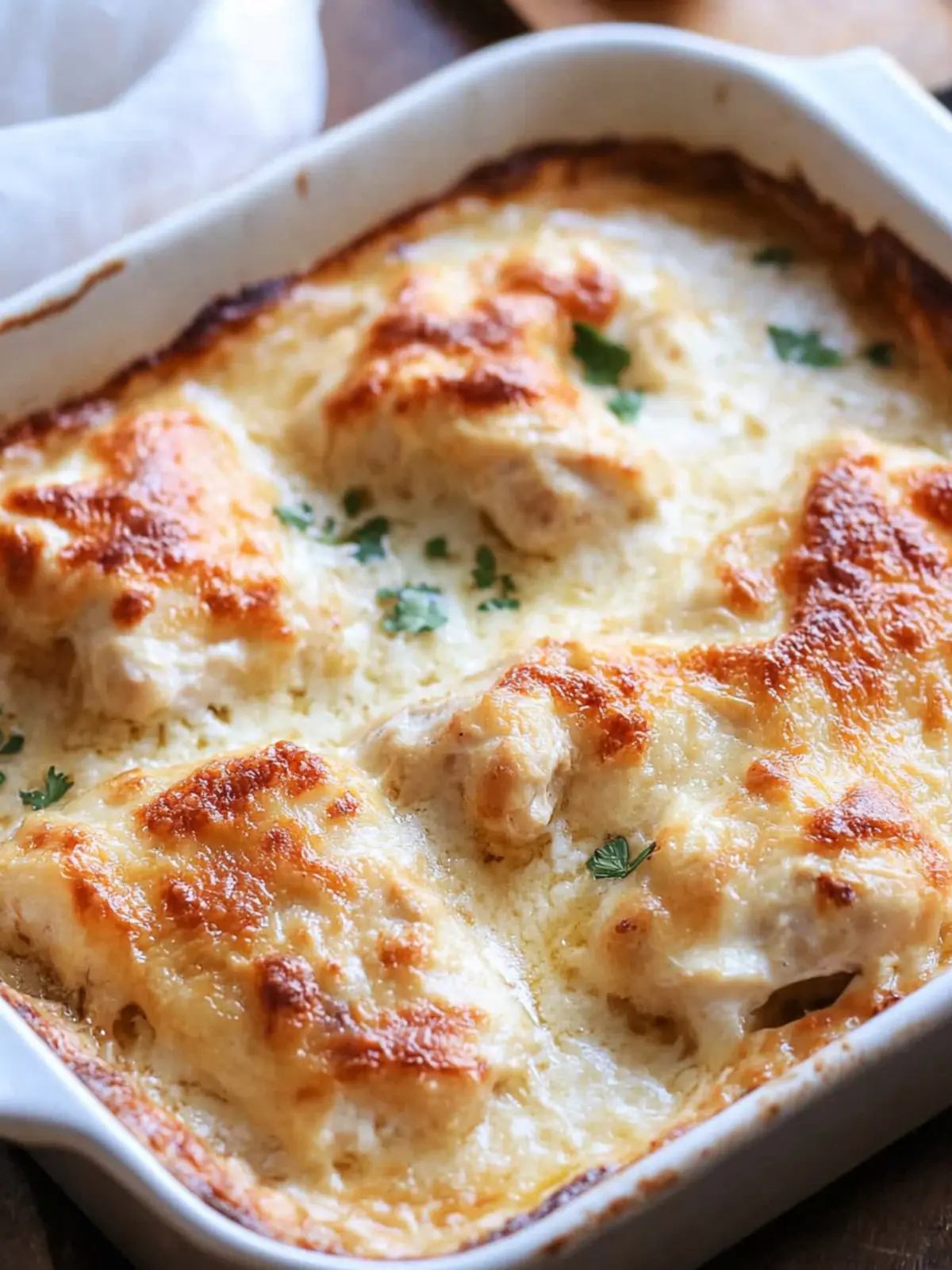 Creamy Swiss Chicken Bake: A Joyful Dinner Delight 3 Creamy Swiss Chicken Bake