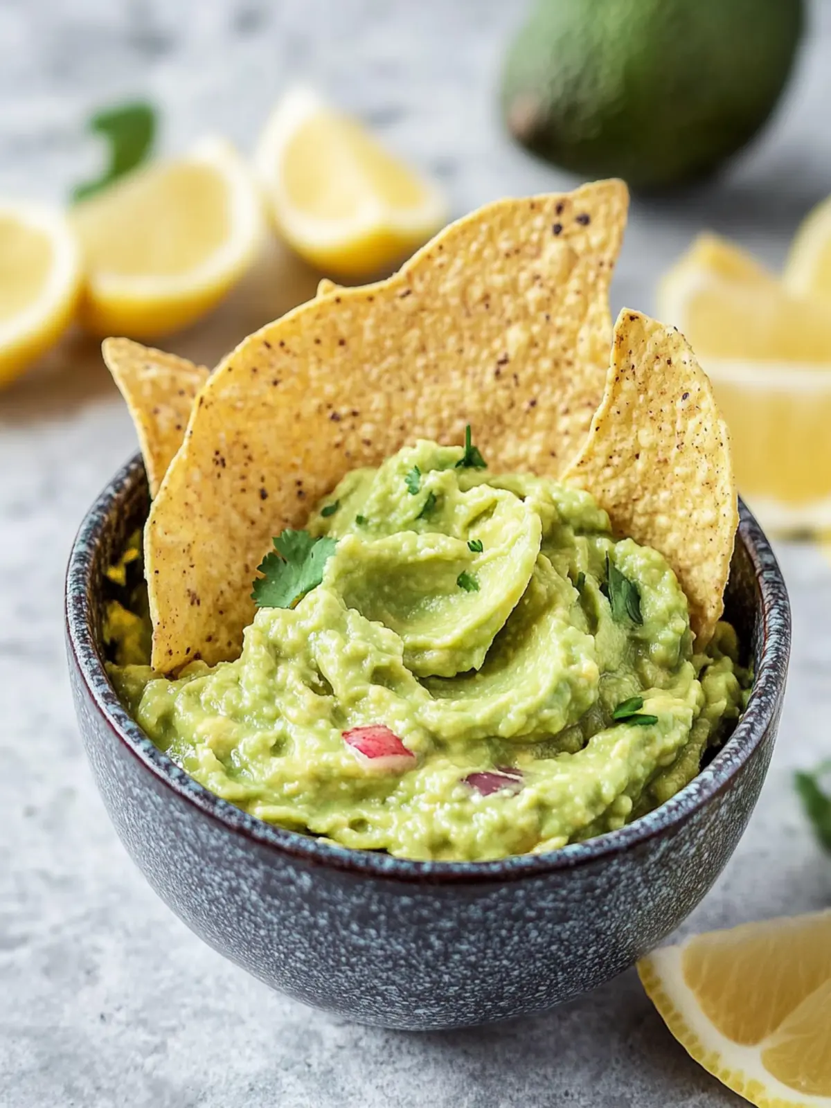 Fresh and Simple Lemon Guacamole You’ll Love to Dip Into 4 Simple Lemon Guacamole
