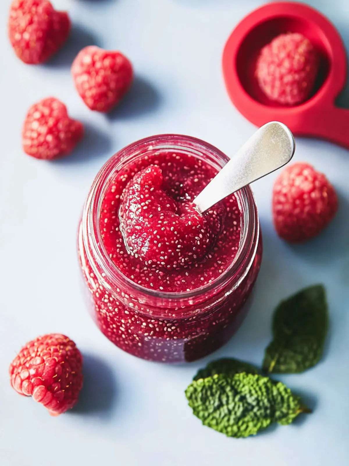 Delicious Baby Jam with Raspberry and Chia Seeds—No Sugar! 5 Baby Jam (Raspberry, Chia Seeds, No Sugar)