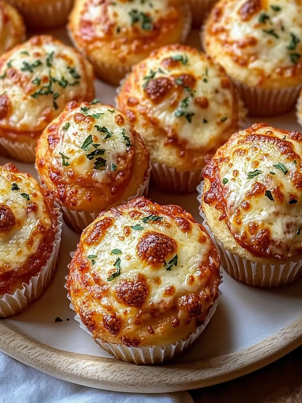 Garlic Butter Pizza Cupcakes – A Delicious Comfort Food Treat 5 Garlic Butter Pizza Cupcakes