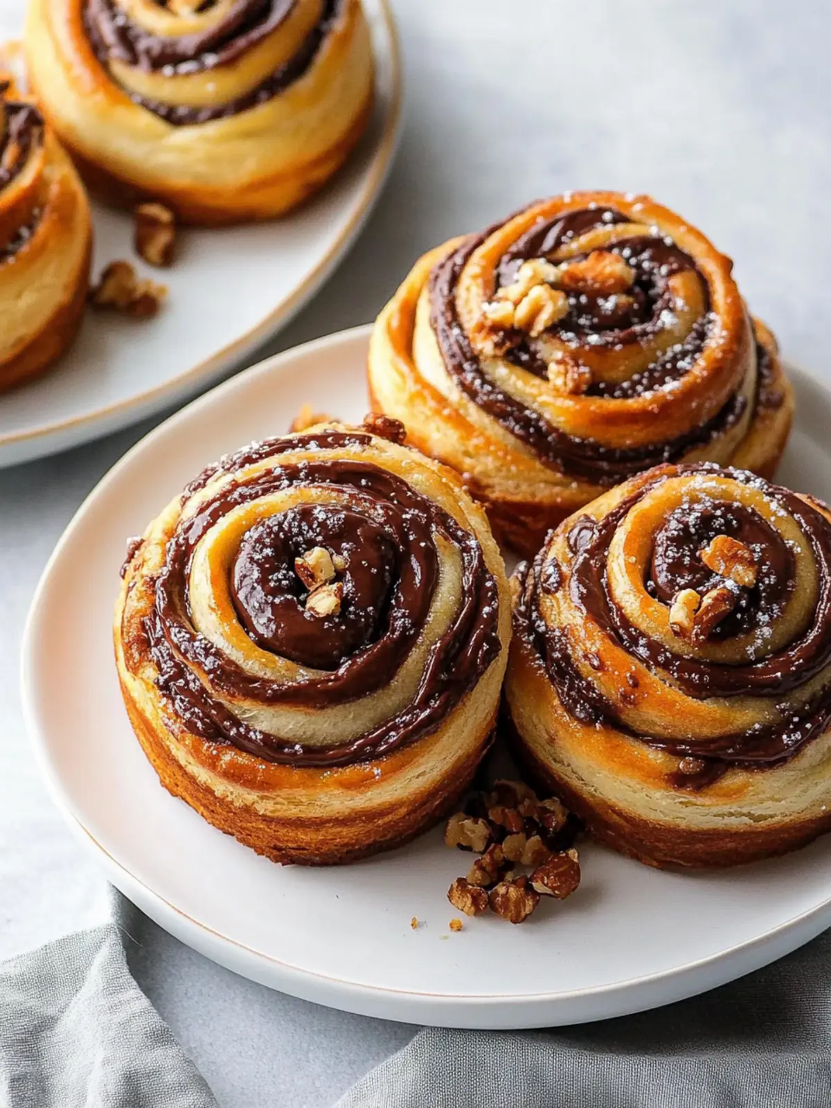 Irresistible Gluten Free Nutella Swirl Buns to Indulge In 2 Gluten Free Nutella Swirl Buns
