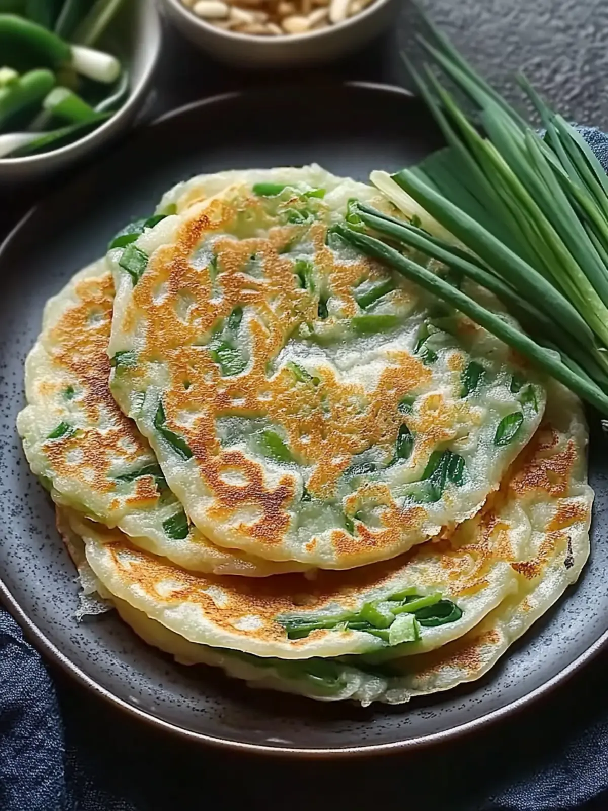 Crispy Rice Paper Scallion Pancakes You’ll Crave Daily! 5 Crispy Rice Paper Scallion Pancakes