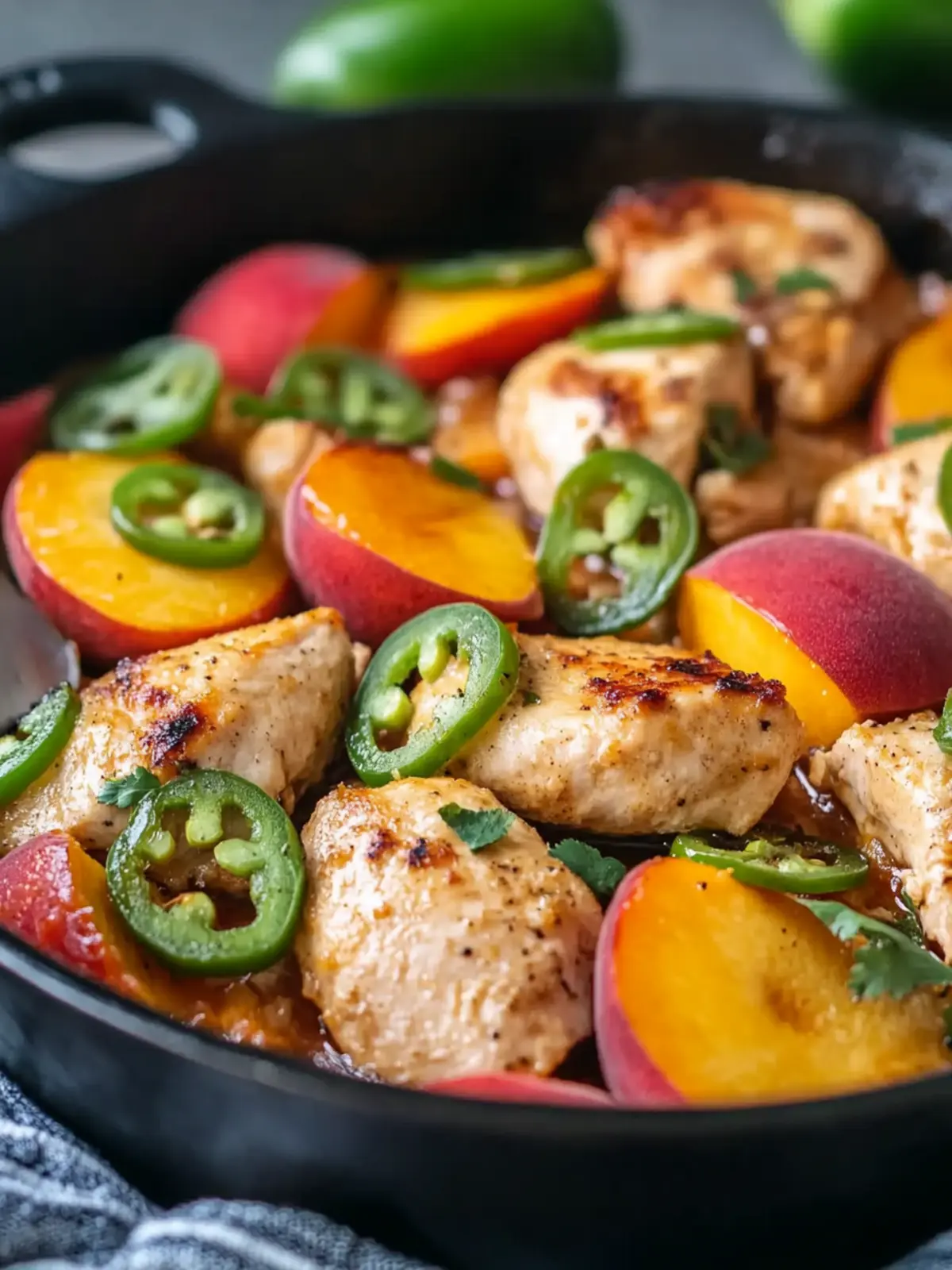 Quick Jalapeño Peach Chicken: Sweet Heat in 40 Minutes 2 Quick Jalapeno Peach Chicken