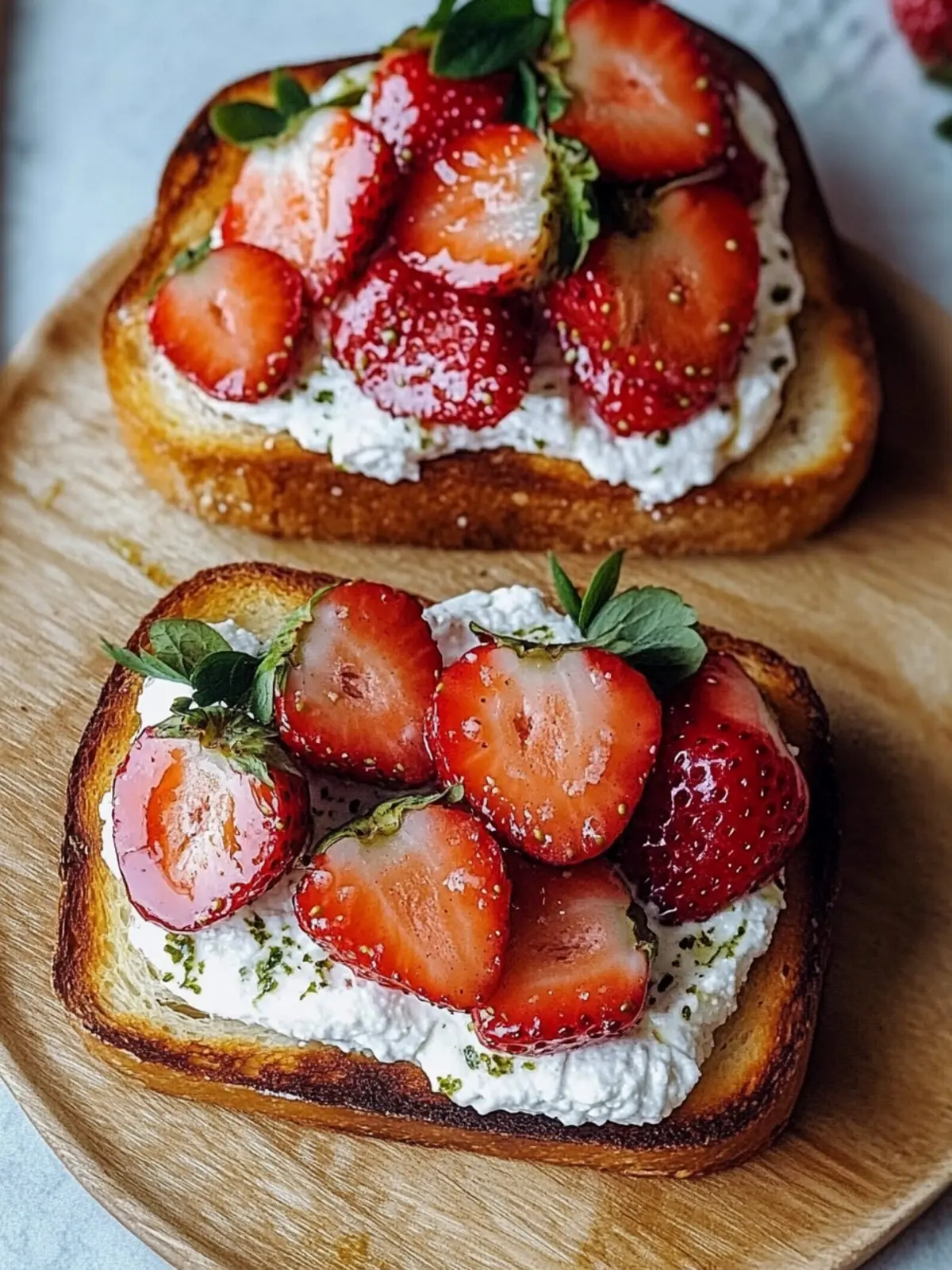 Roasted Strawberry Whipped Ricotta Toast for Effortless Brunch Magic 5 Roasted Strawberry Whipped Ricotta Toast