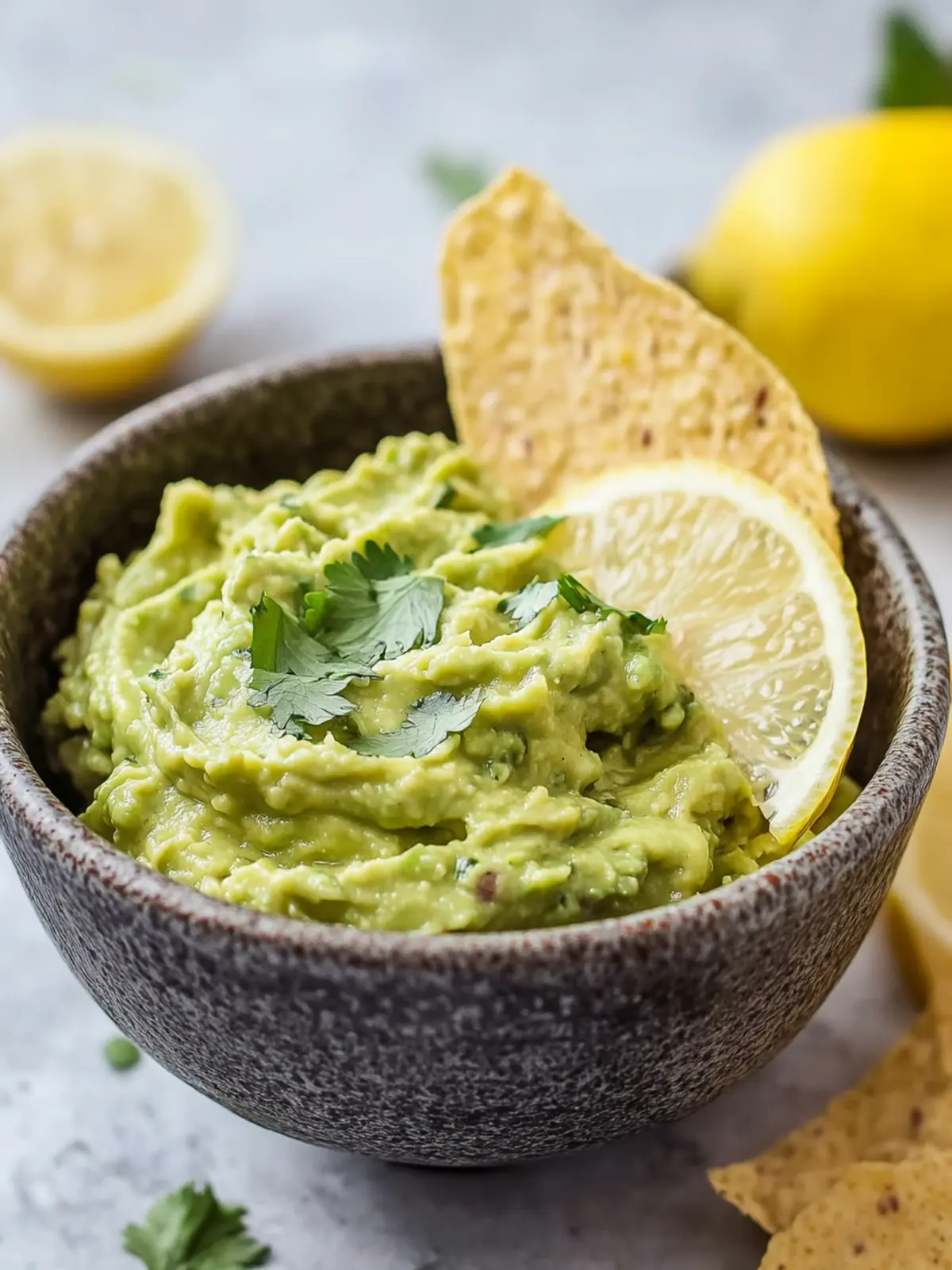 Fresh and Simple Lemon Guacamole You’ll Love to Dip Into 3 Simple Lemon Guacamole