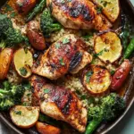 Honey Harissa Chicken Sheet Pan Delight with Crispy Veggies 7 Honey Harissa Chicken Sheet Pan