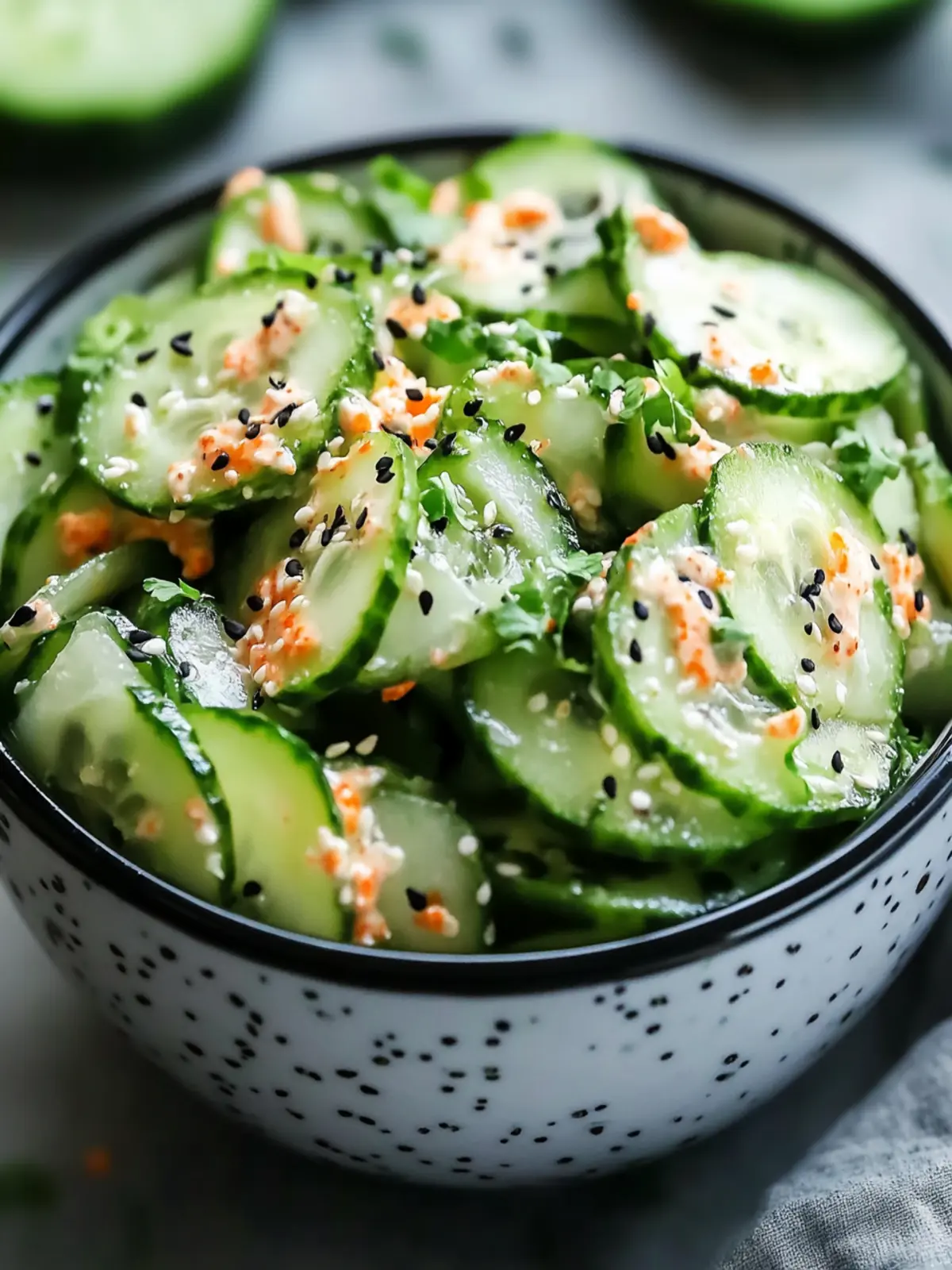 Revamp Your Salad Game with California Roll Cucumber Salad 5 California Roll Cucumber Salad
