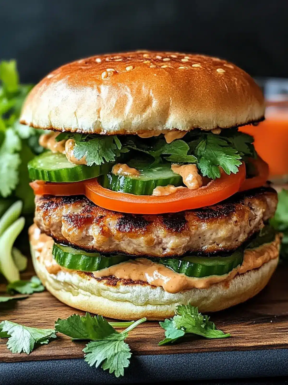 Savory Thai Peanut Turkey Burgers Your New Favorite Meal 4 Thai Peanut Turkey Burgers