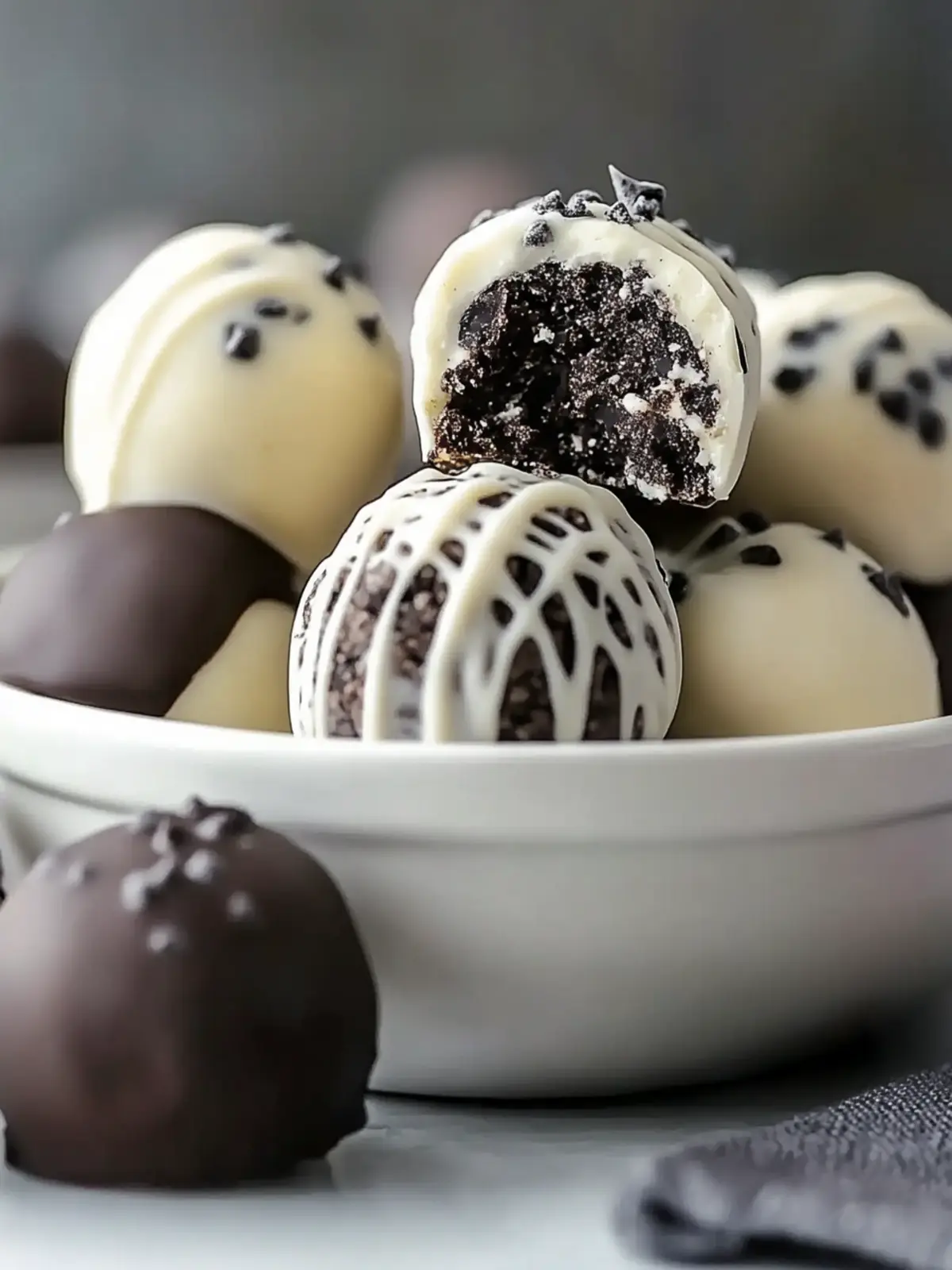 Delicious No-Bake Cookies and Cream Cheesecake Balls to Wow! 2 No-Bake Cookies and Cream Cheesecake Balls